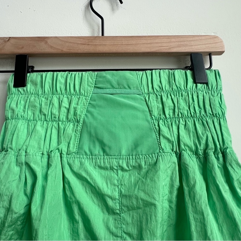 FP Movement by Free People The Way Home Shorts Fresh Cut Green Smocked XS - Picture 11 of 12